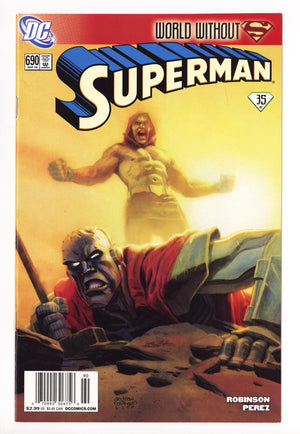 Superman Vol 1 690 VF (8.0) (2009) Newsstand