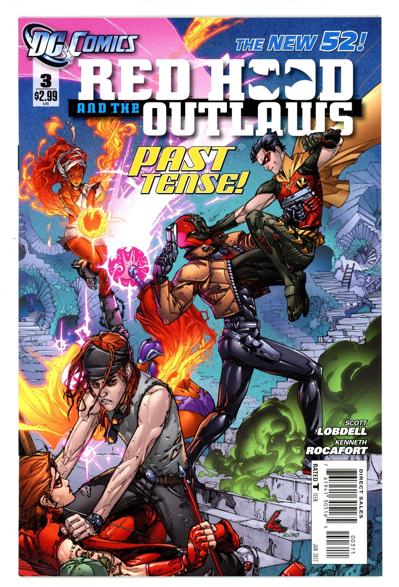 Red Hood and the Outlaws Vol 1 3 High Grade (2012) 