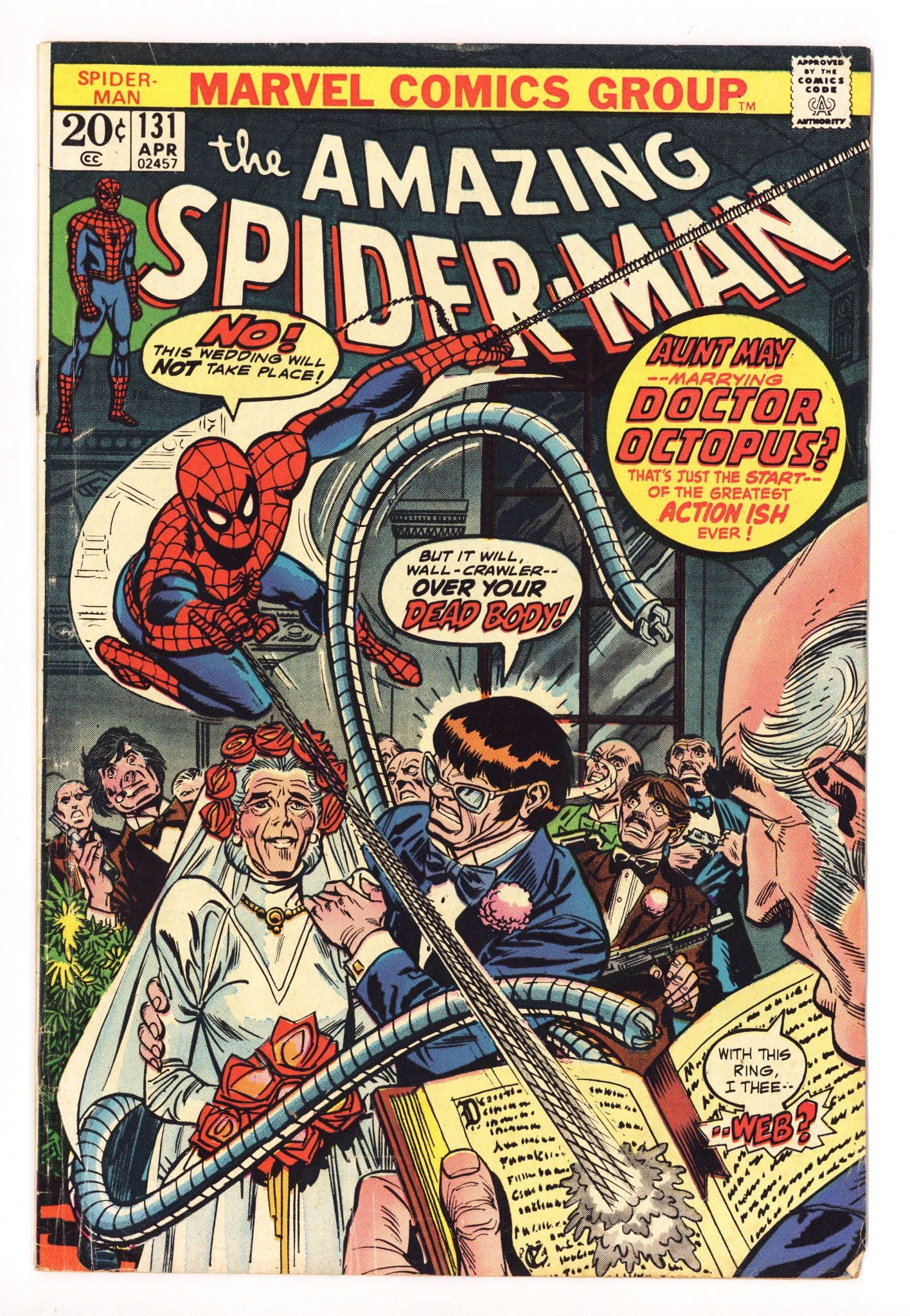 The Amazing Spider-Man Vol 1 131 VG- (3.5) (1974) 