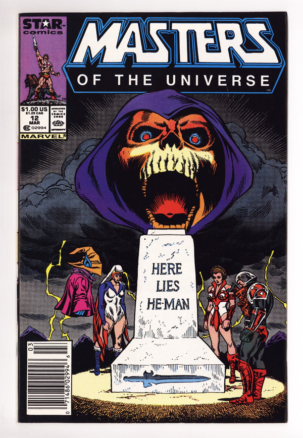 Masters of the Universe 12 VF/NM (9.0) (1988) Newsstand
