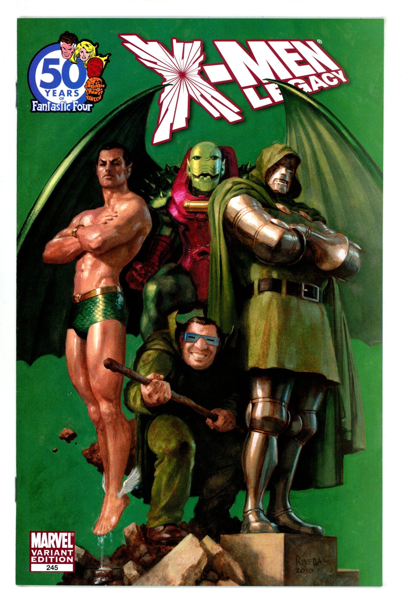 X-Men: Legacy Vol 1 245 High Grade (2011) Rivera Variant 