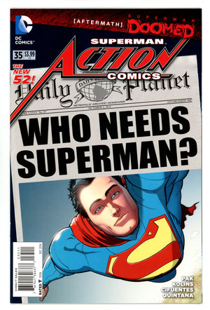Action Comics Vol 2 35 High Grade (2014)