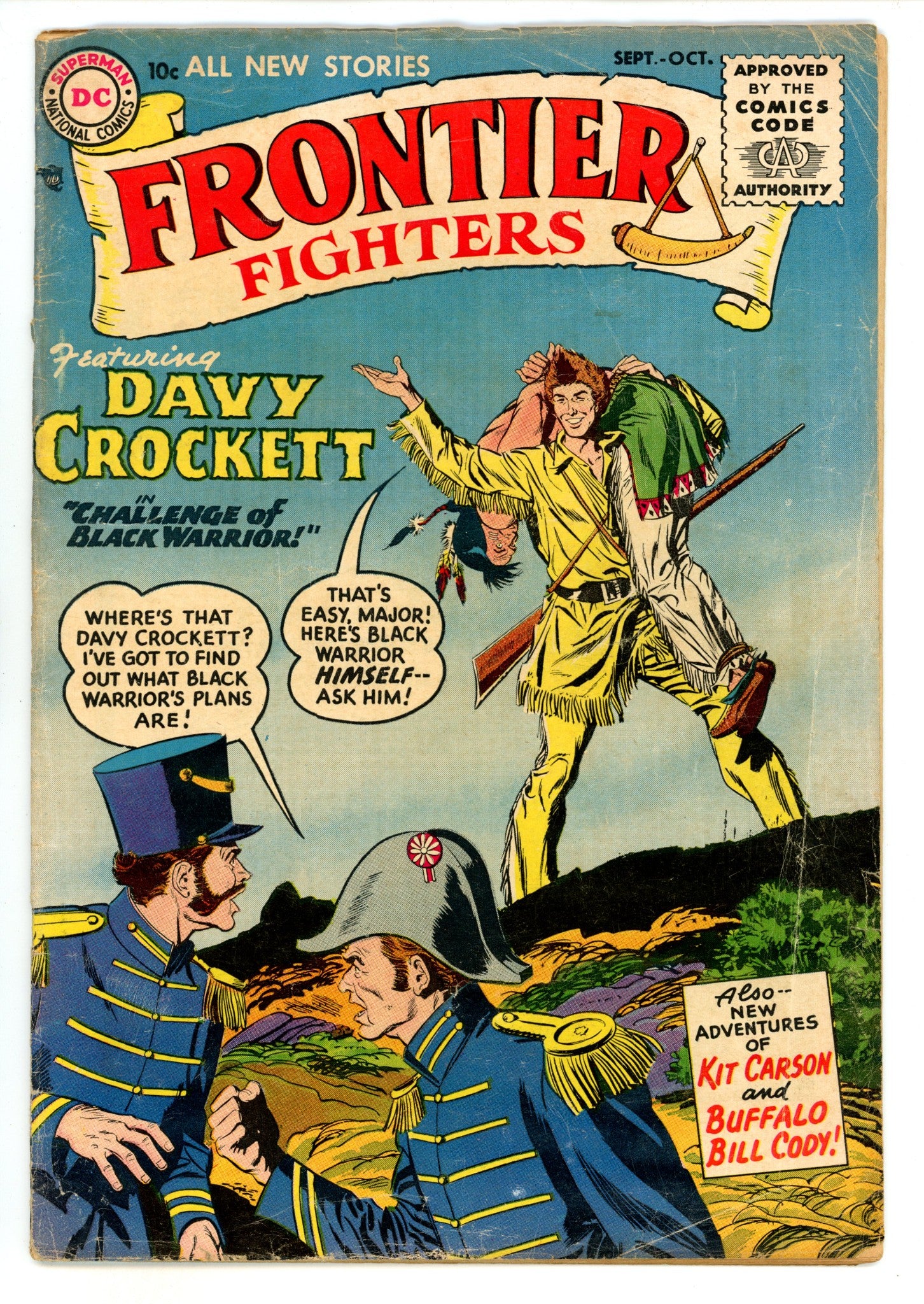 Frontier Fighters 1 VG- (3.5) (1955) 