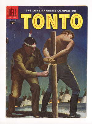 The Lone Ranger's Companion Tonto 30 Very Low Grade (1958)
