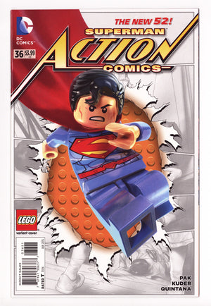 Action Comics Vol 2 36 High Grade (2015) Lego Variant