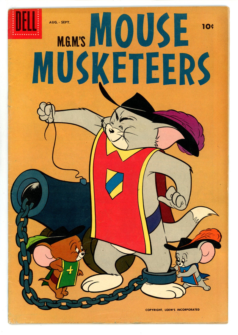 M.G.M.'s Mouse Musketeers 14 VG+ (4.5) (1958) 