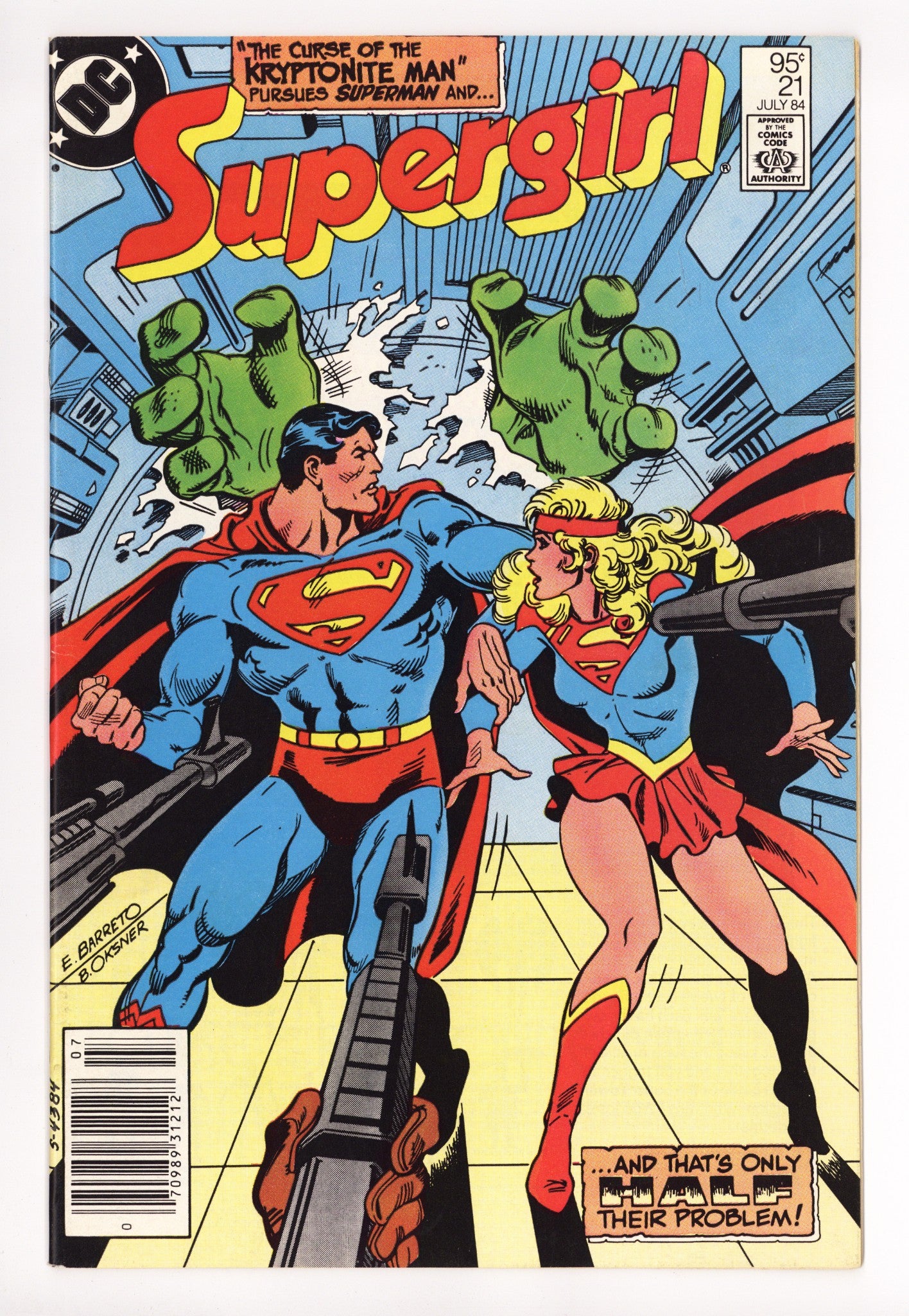 Supergirl Vol 2 21 Mid Grade (1984) Canadian Price Variant 