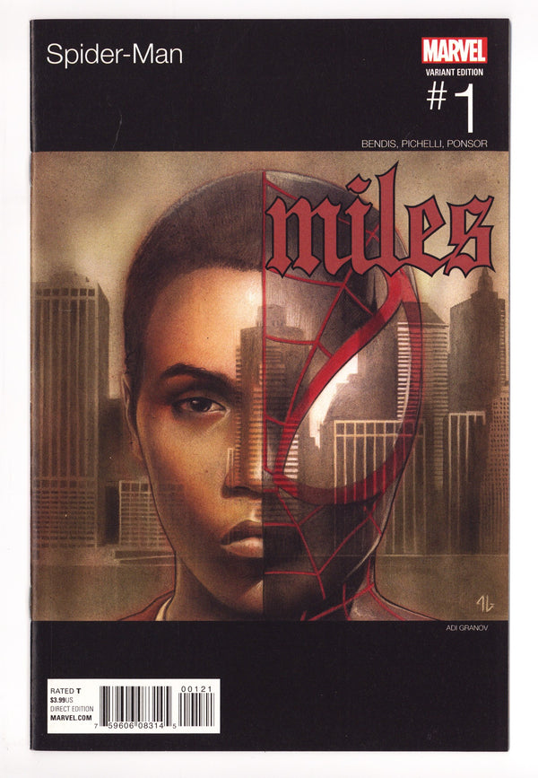 Spider-Man Vol 2 1 NM- (9.2) (2016) Granov Hip-Hop Variant