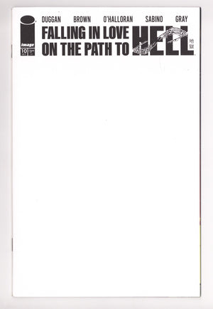 Falling In Love On The Path To Hell 10 Blank Variant (2025)