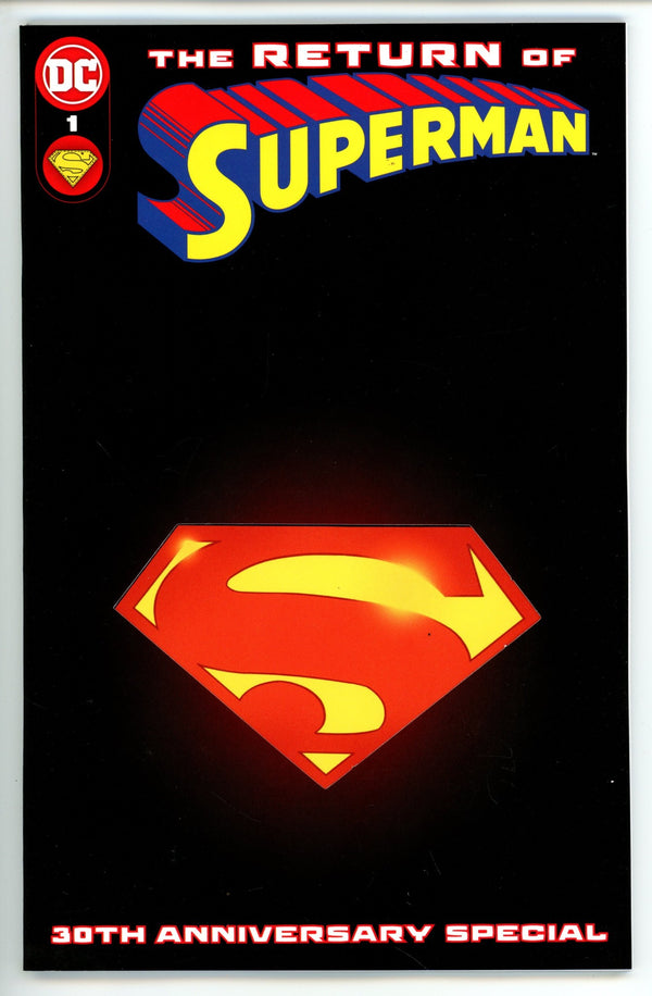 Return Of Superman 30Th Anniversary Special 1 Manapul Superboy Die Cut Variant (2023)