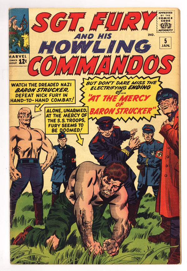 Sgt. Fury 5 FN+ (6.5) (1964)