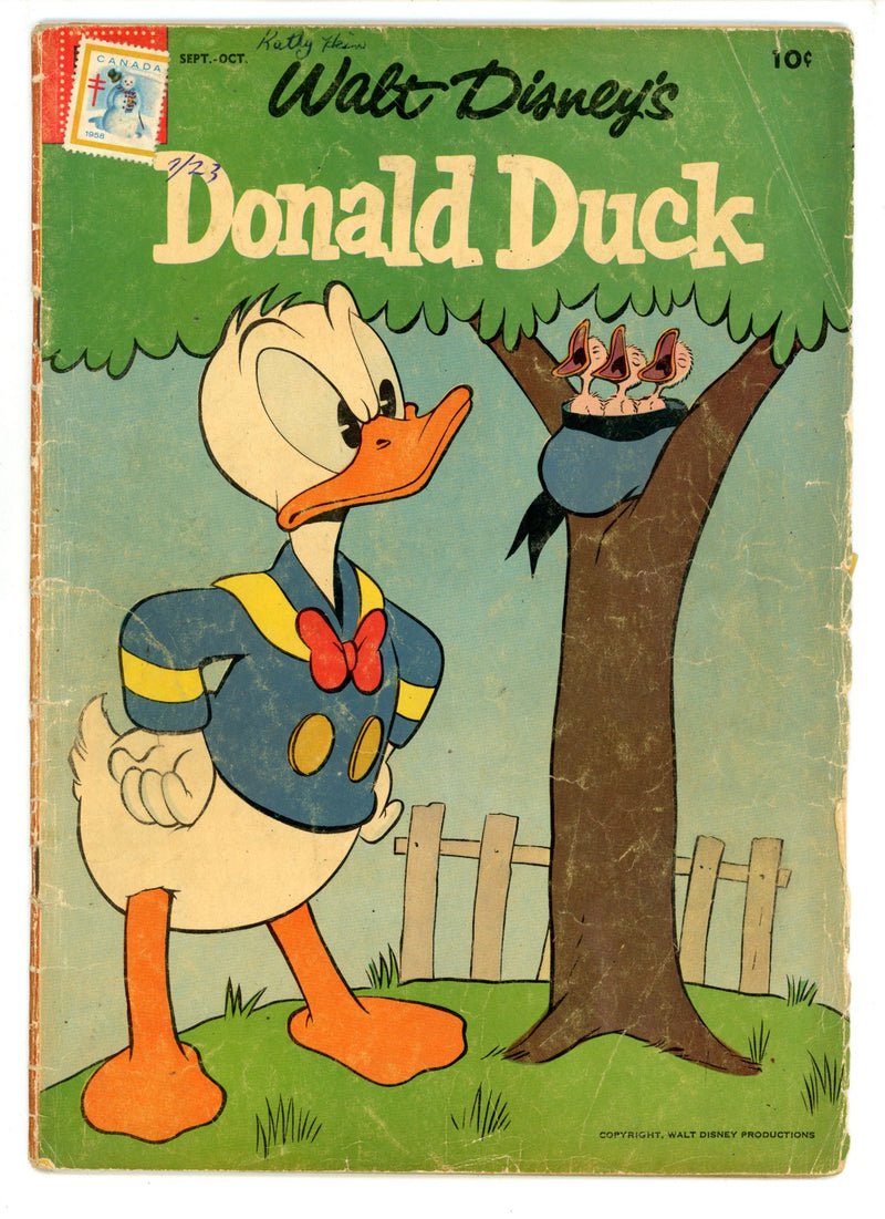 Walt Disney's Donald Duck 55 GD/VG (3.0) (1957) 
