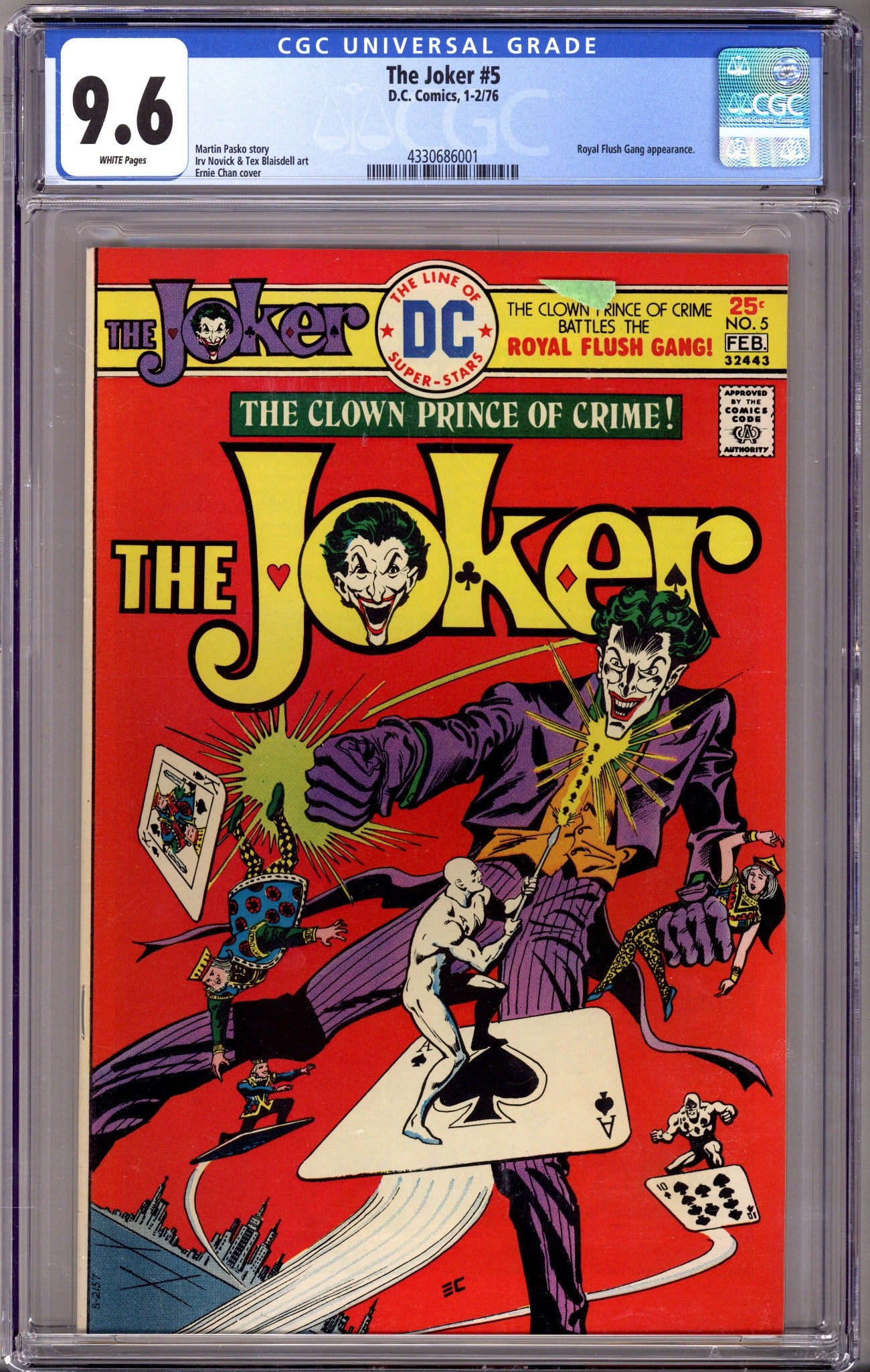 The Joker Vol 1 5 CGC 9.6 (NM+) (1976)