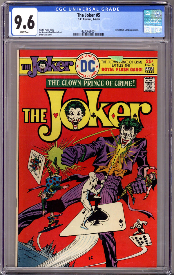 The Joker Vol 1 5 CGC 9.6 (NM+) (1976)