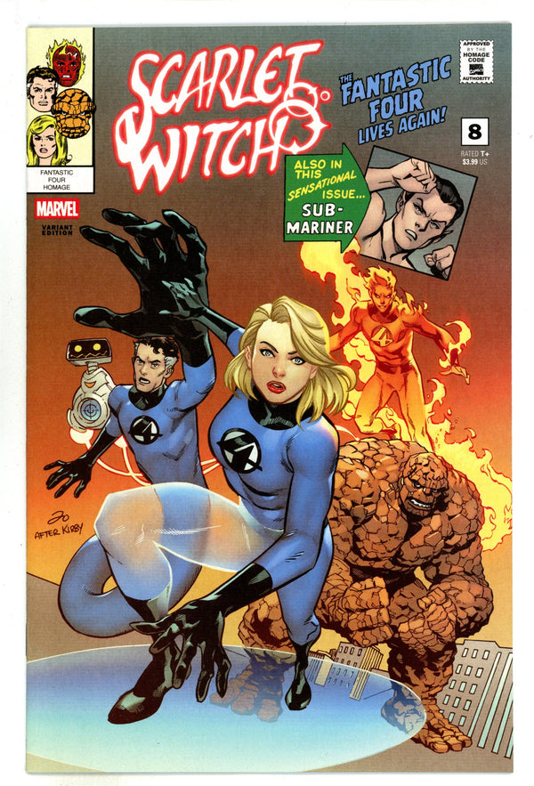 Scarlet Witch Vol 4 8 To Homage Variant (2025)