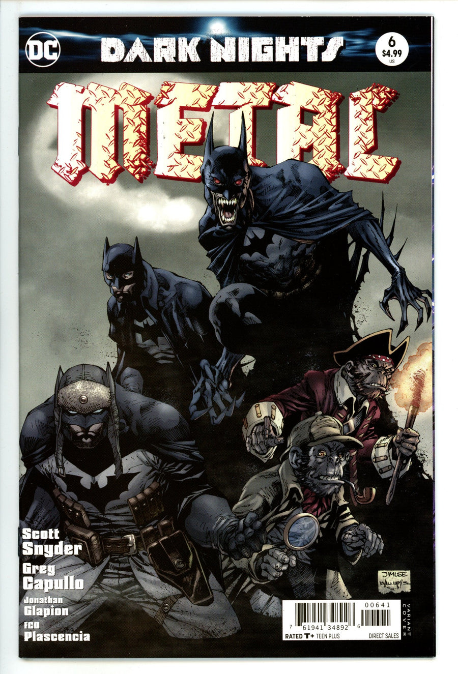 Dark Nights: Metal 6 High Grade (2018) Lee Variant 