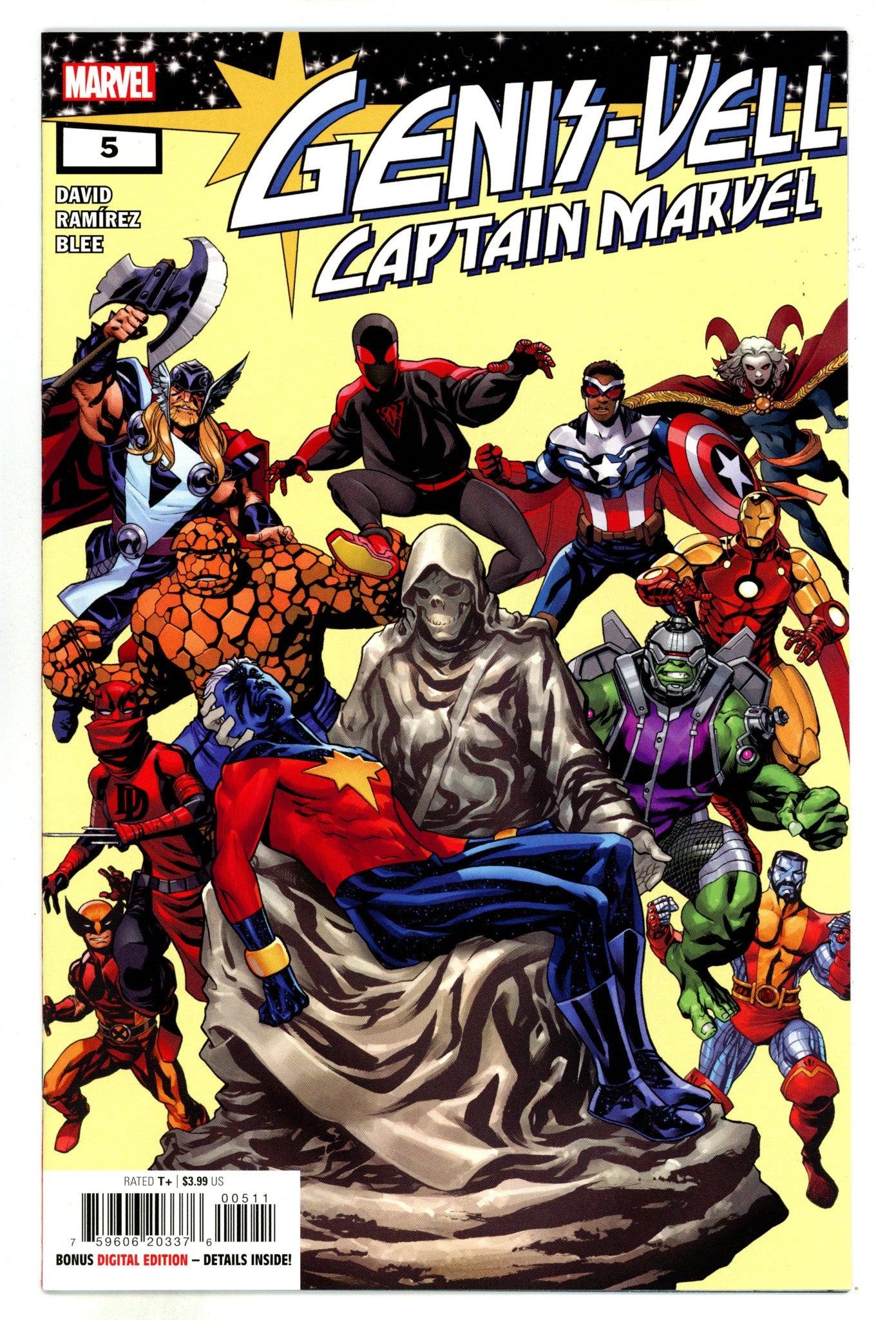 Genis-Vell: Captain Marvel 5 High Grade (2023) 