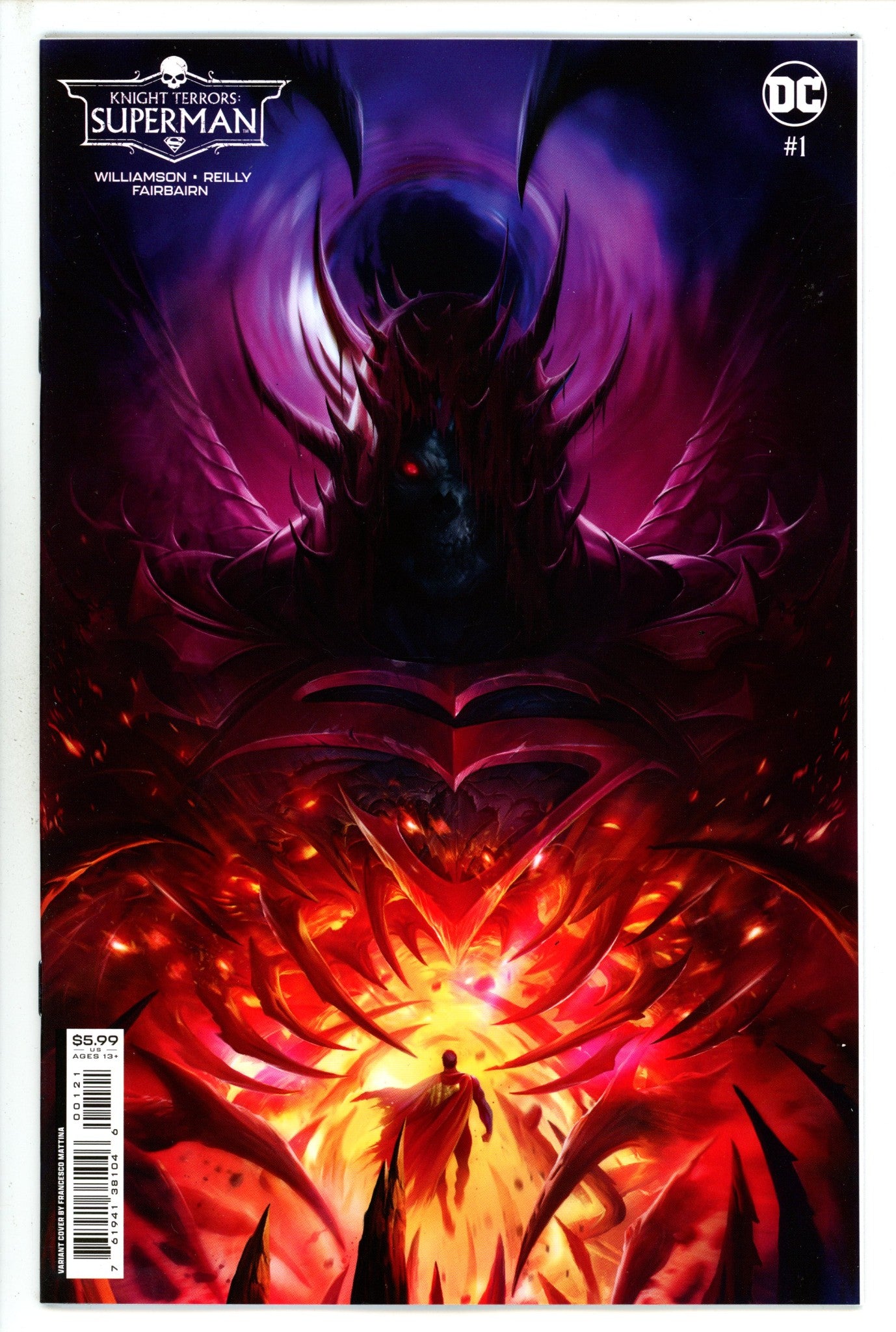 Knight Terrors Superman 1 Mattina Variant (2023)