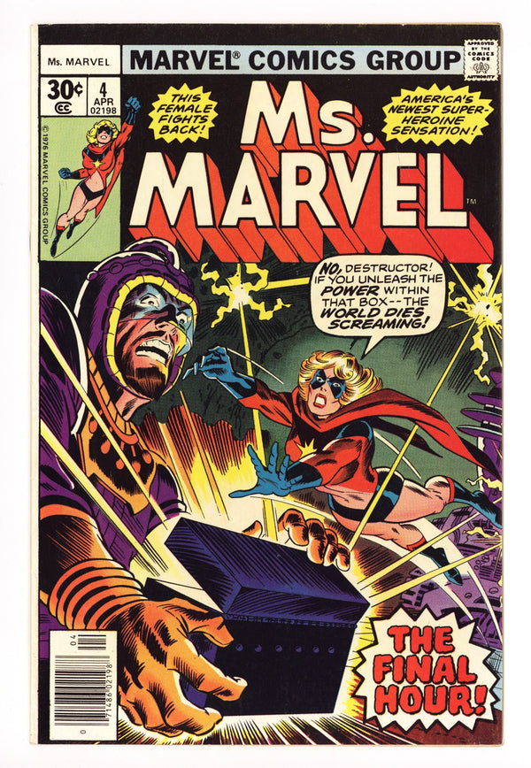 Ms. Marvel Vol 1 4 FN/VF (7.0) (1977)