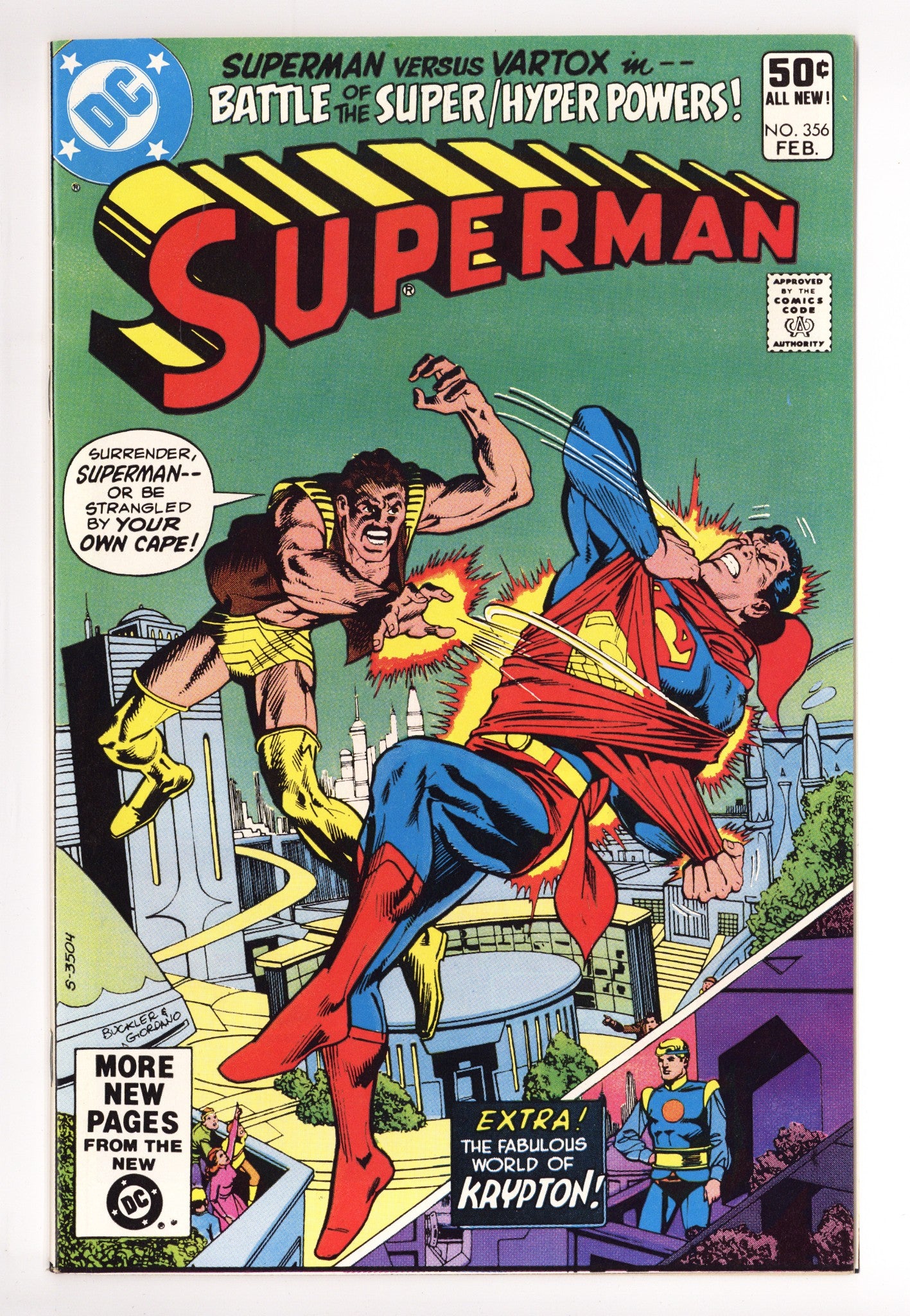 Superman Vol 1 356 Mid Grade (1981) 