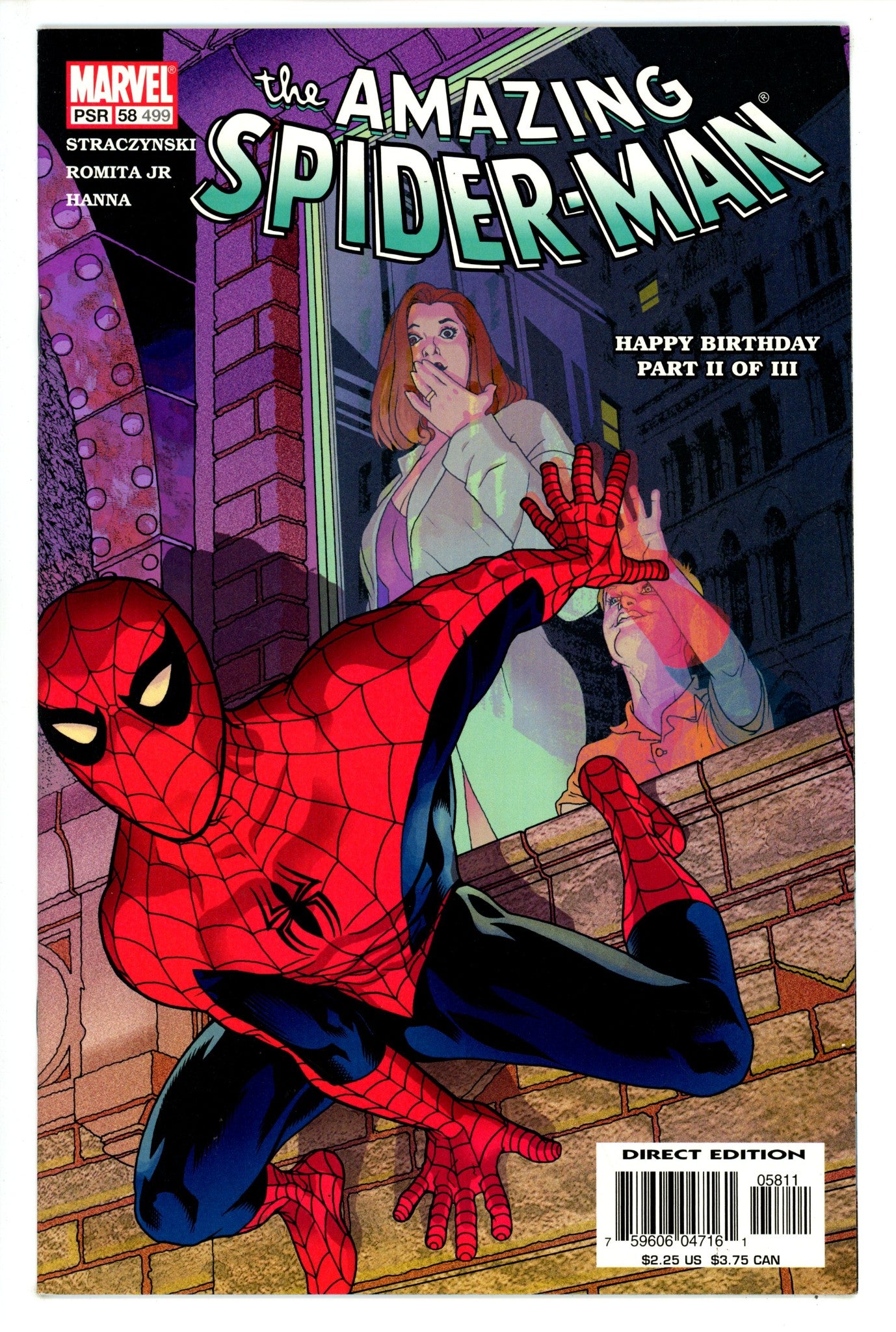 The Amazing Spider-Man Vol 2 58 (499) (2003)