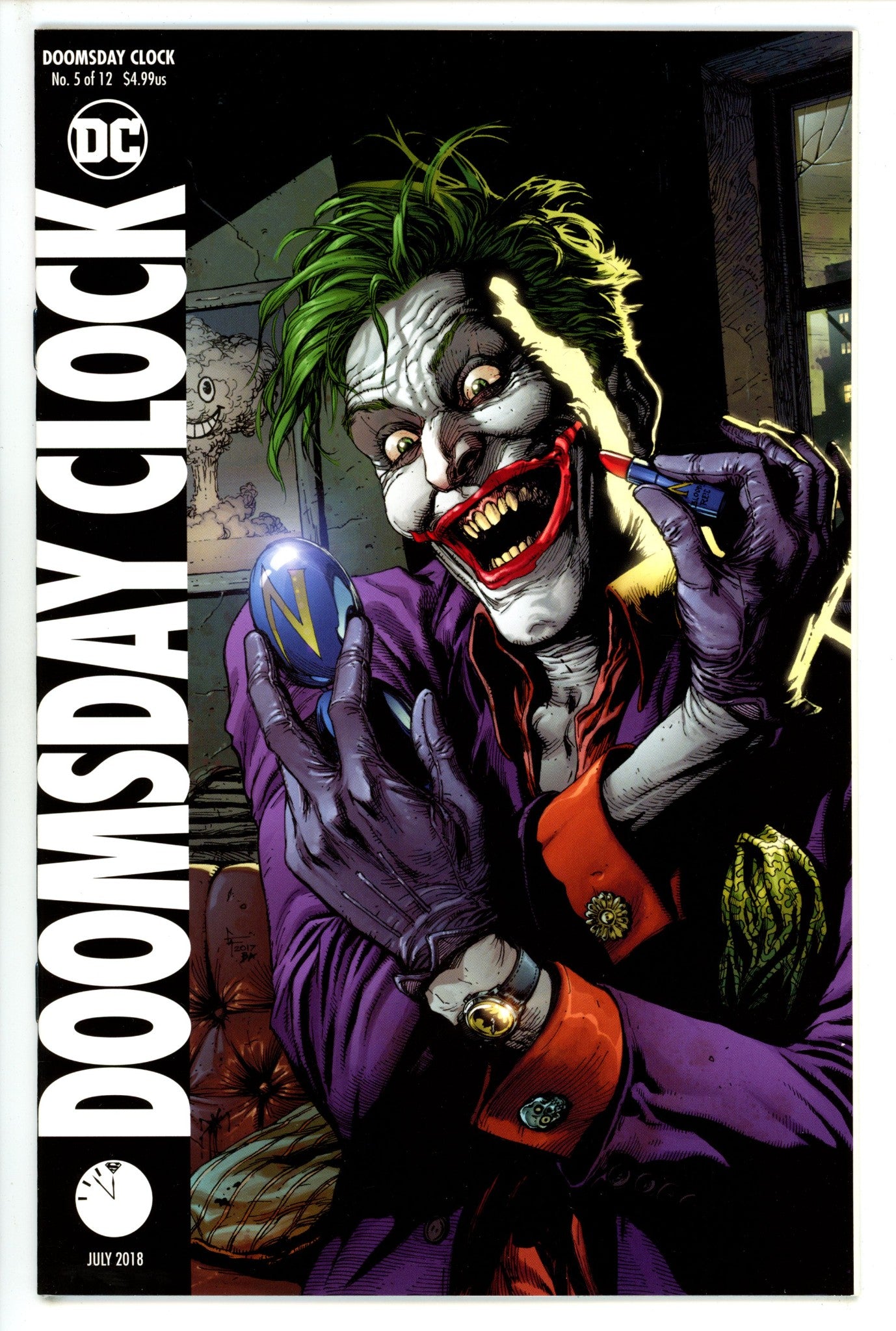 Doomsday Clock 5 Frank Variant (2018)
