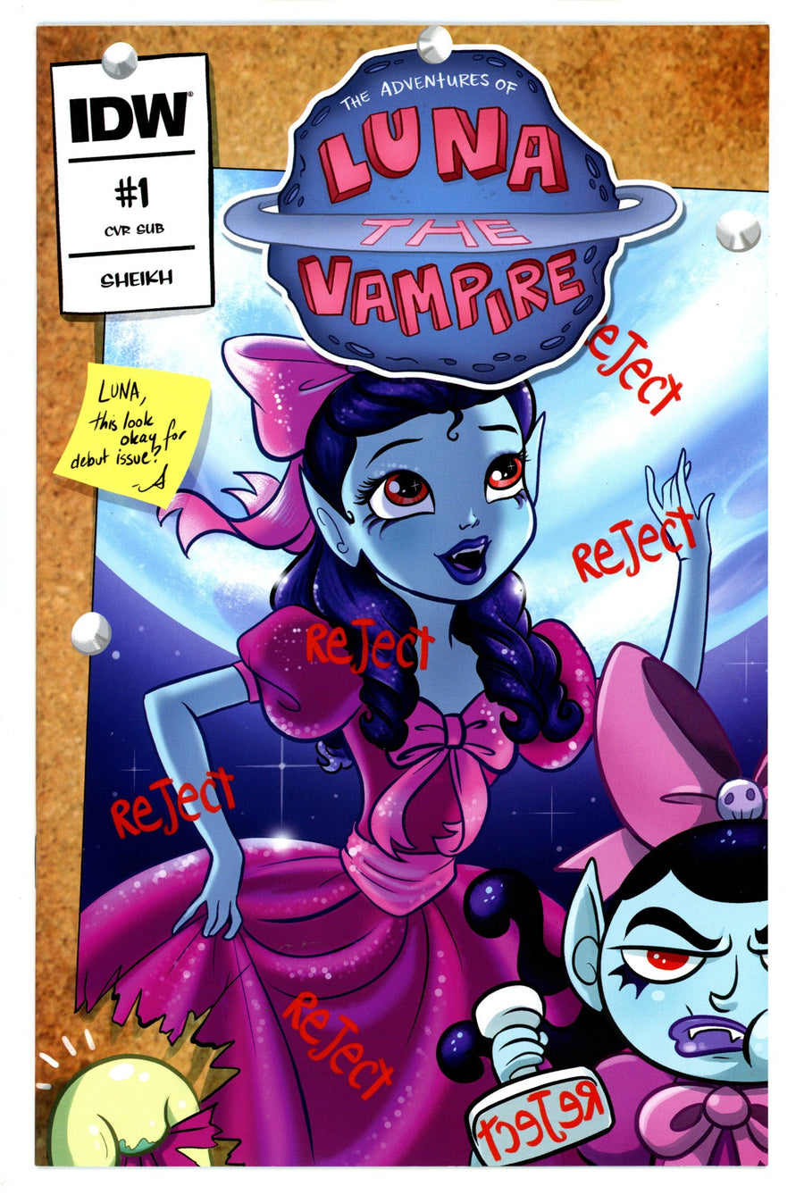 The Adventures of Luna the Vampire 1 High Grade (2016) Mebberson Variant 
