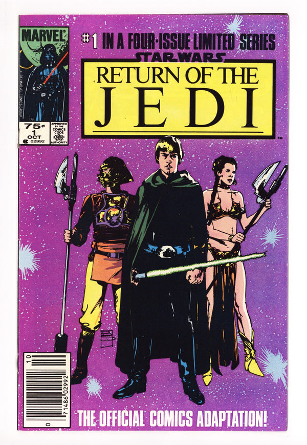 Star Wars: Return of the Jedi 1 VF- (7.5) (1983) Canadian Price Variant