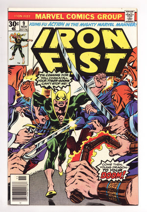 Iron Fist Vol 1 9 Mid Grade (1976)