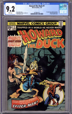 Howard the Duck Vol 1 1 CGC 9.2 (NM-) (1976)