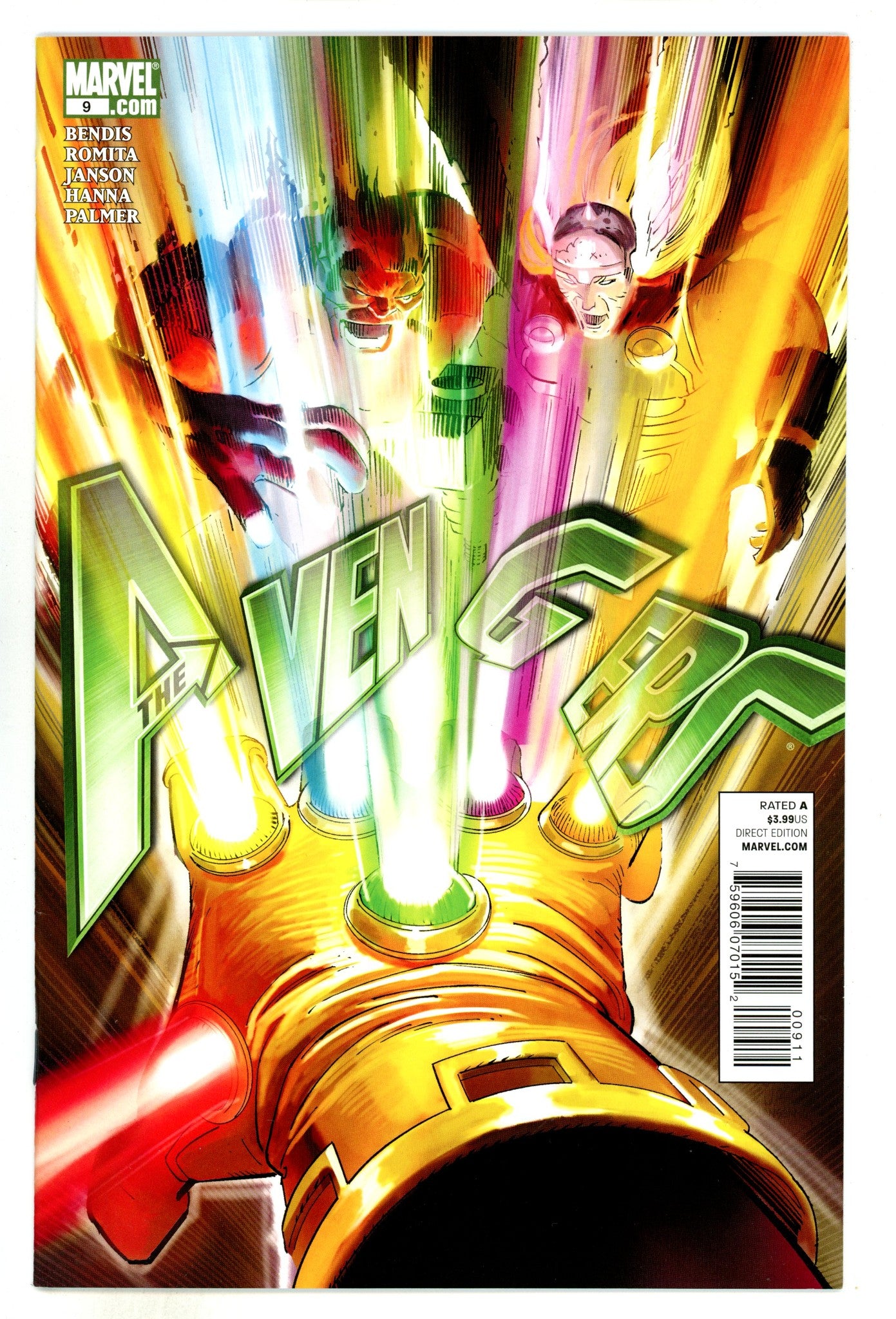 Avengers Vol 4 9  High Grade  (2011)  