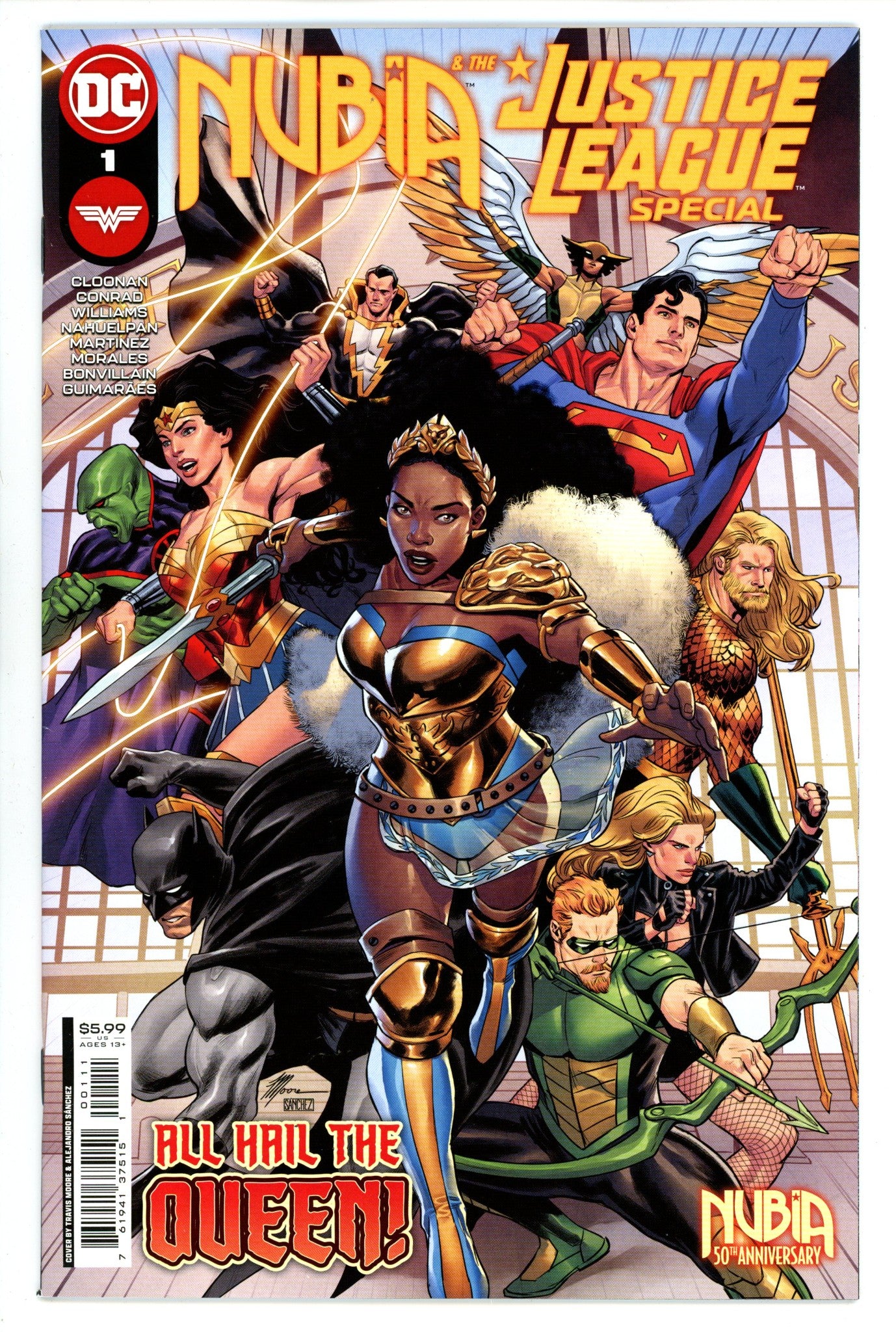 Nubia & the Justice League Special 1 High Grade (2023) 