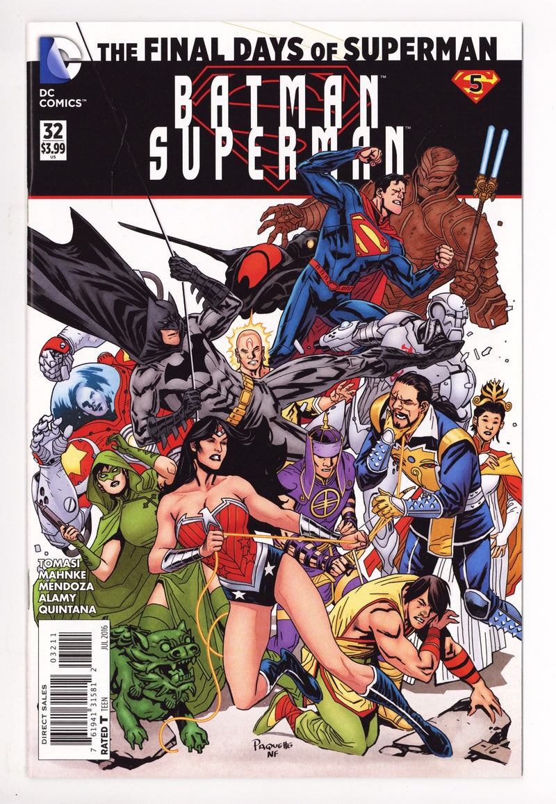 Batman / Superman Vol 1 32 High Grade (2016) 