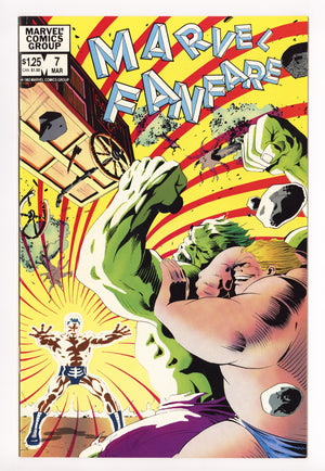 Marvel Fanfare 7 Mid Grade (1983) 