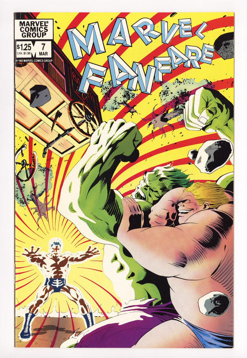 Marvel Fanfare 7 Mid Grade (1983) 