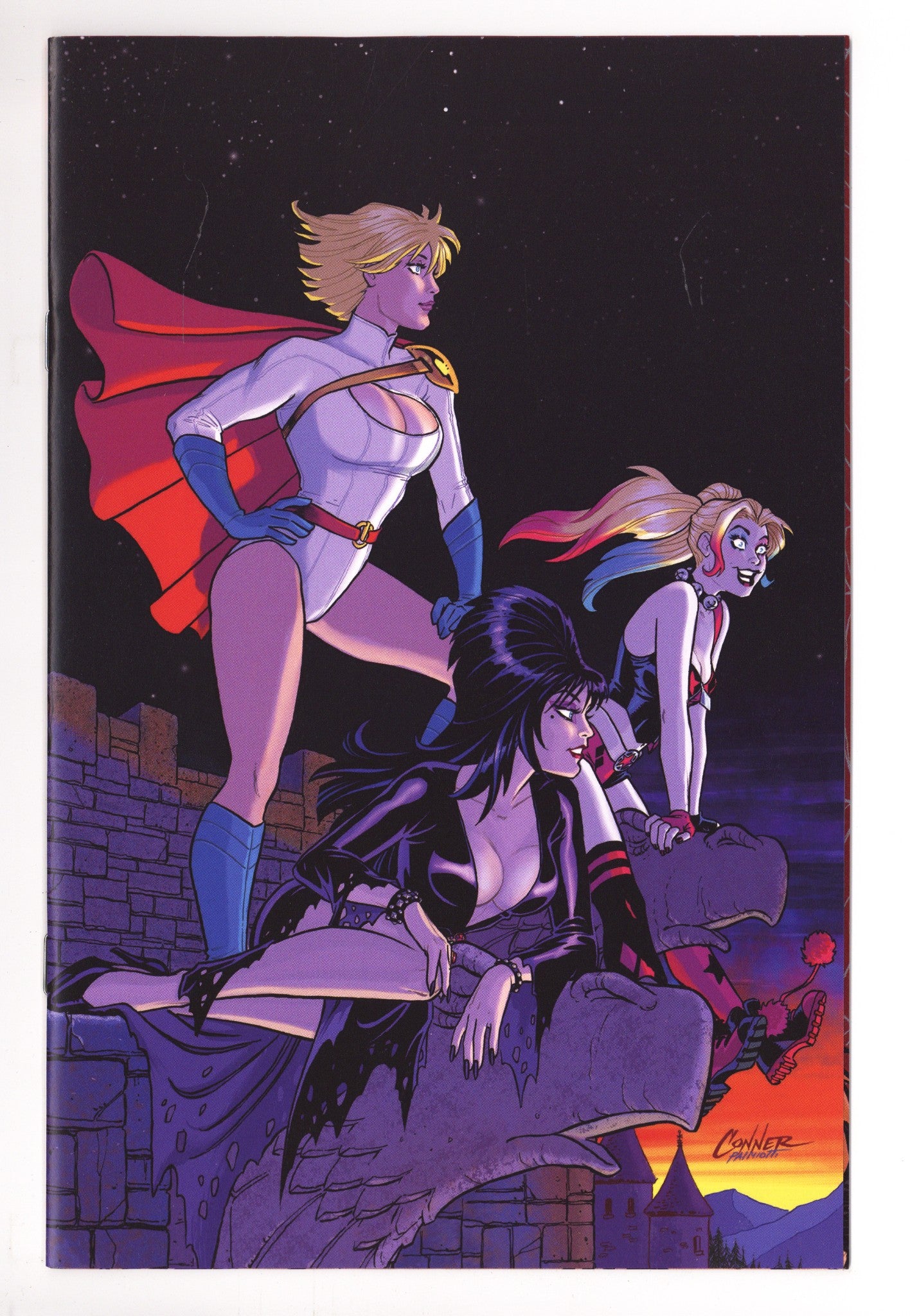 Harley Quinn X Elvira 3 Conner Virgin Incentive NM (2025)