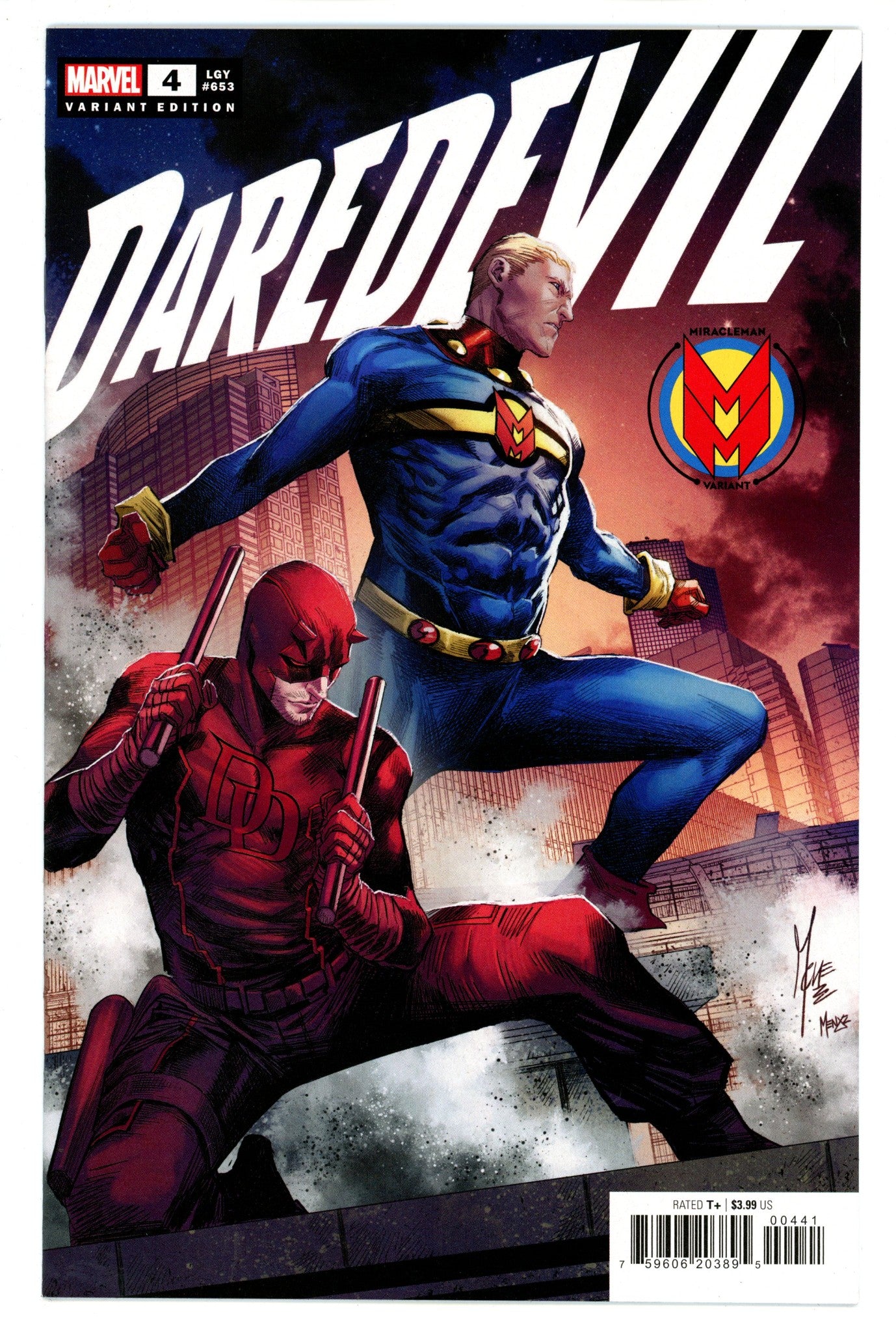 Daredevil Vol 7 4 (653) High Grade (2022) Checchetto Variant 