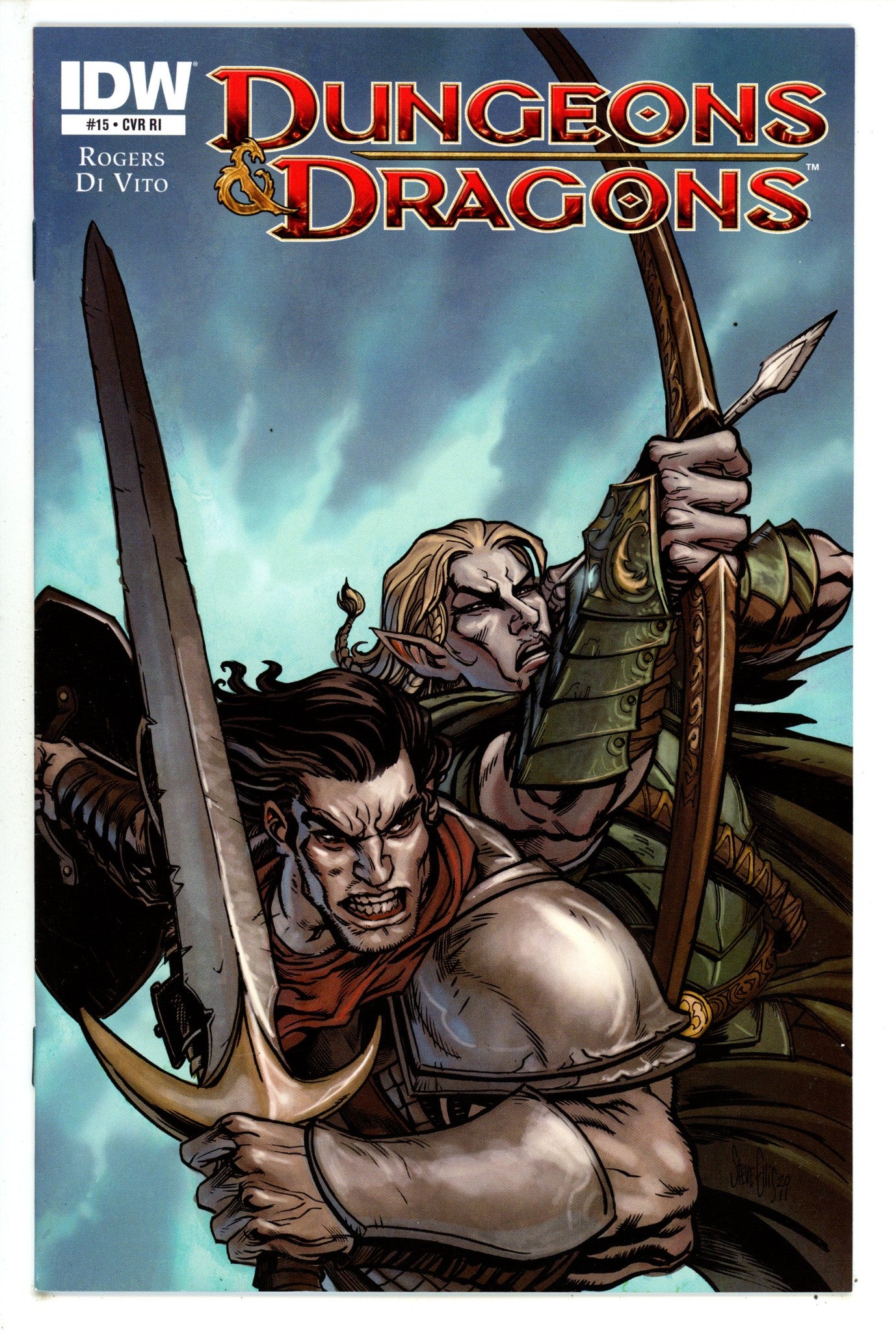 Dungeons & Dragons 15 High Grade (2012) Ellis Incentive Variant 