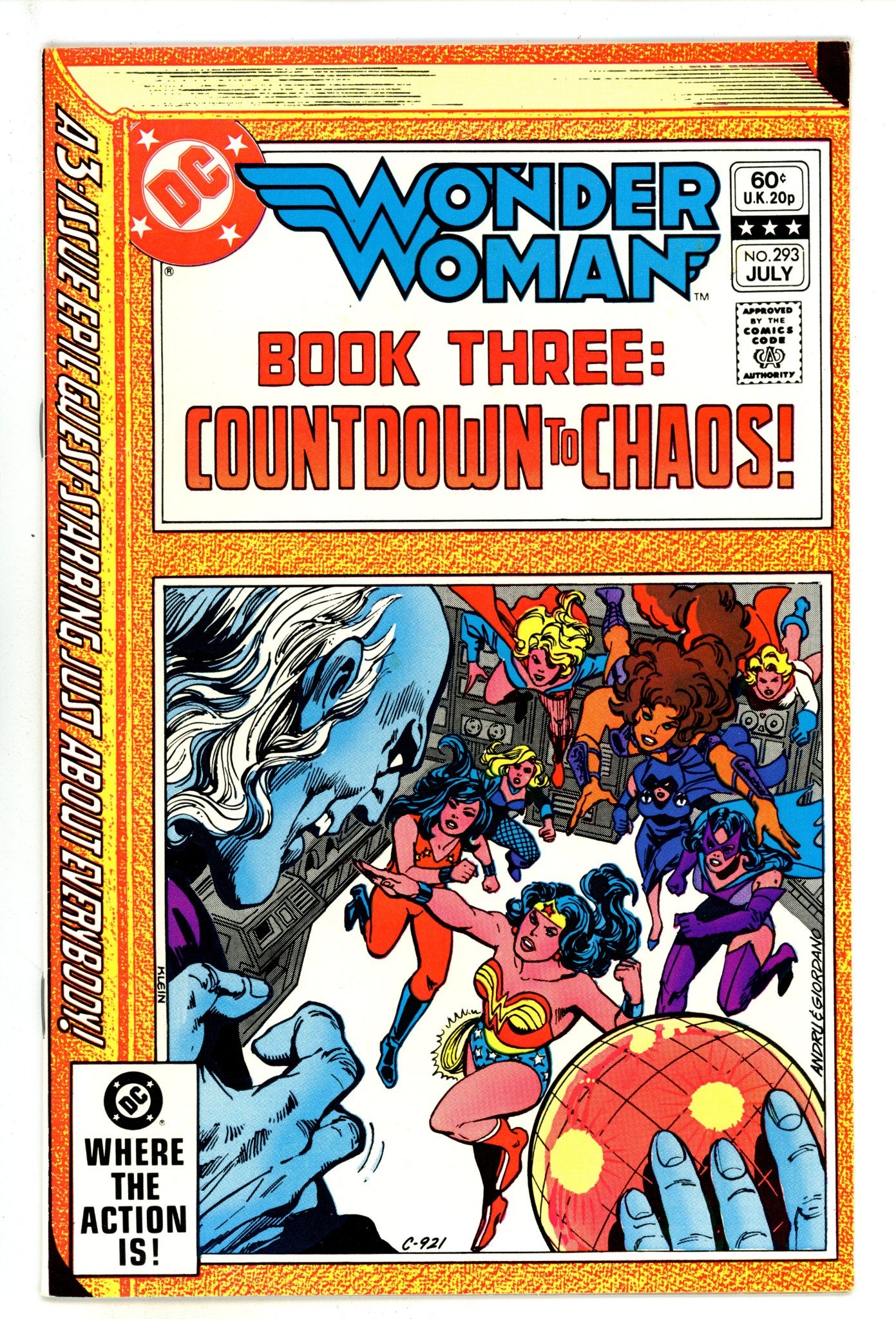 Wonder Woman Vol 1 293 High Grade (1982) 