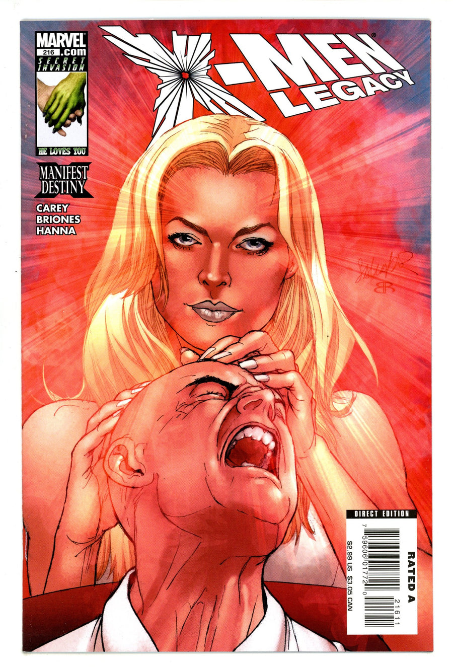 X-Men: Legacy Vol 1 216 High Grade (2008) 