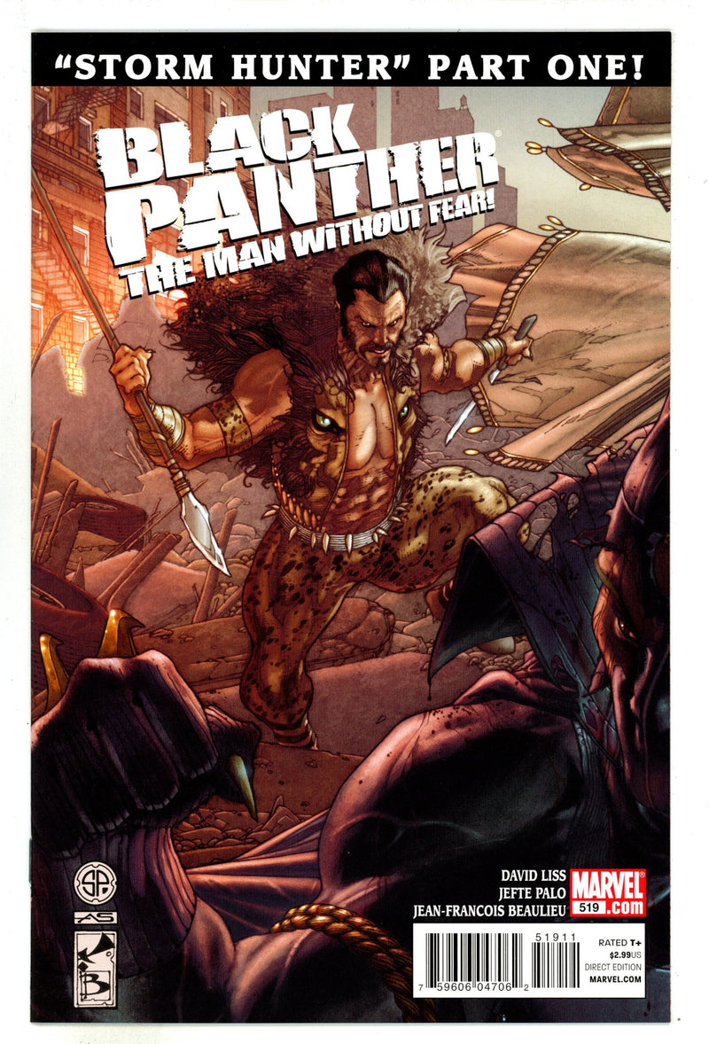 Black Panther: The Man without Fear 519 High Grade (2011) 