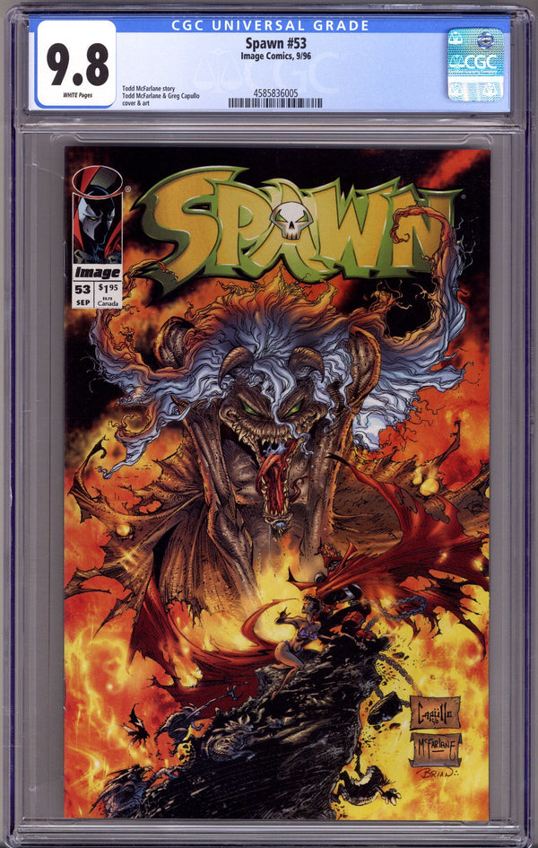 Spawn 53 CGC 9.8 (NM/M) (1996)