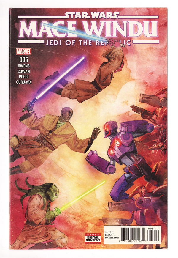 Star Wars: Mace Windu 5 VF/NM (9.0) (2018)