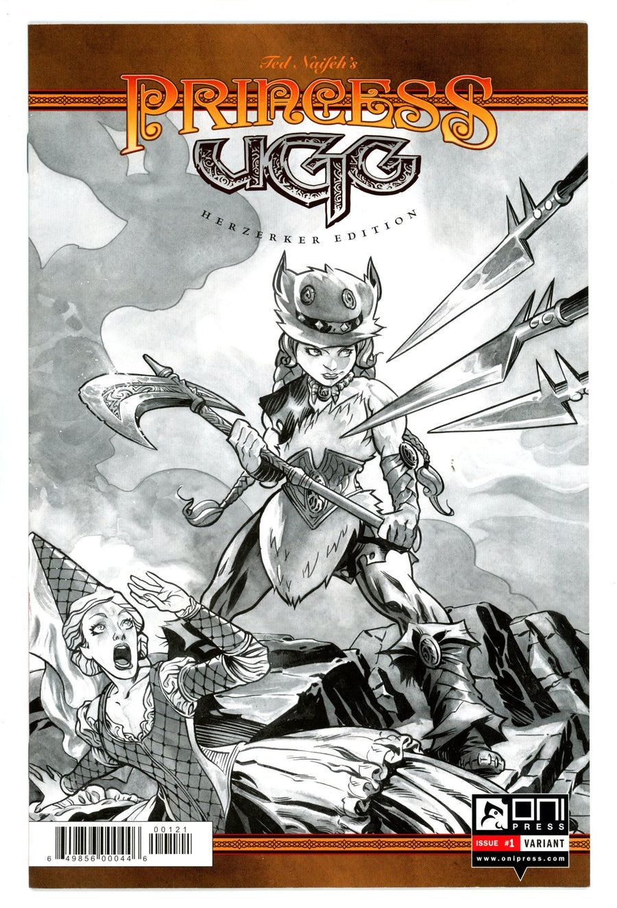 Princess Ugg 1 High Grade (2014) B&W Variant 