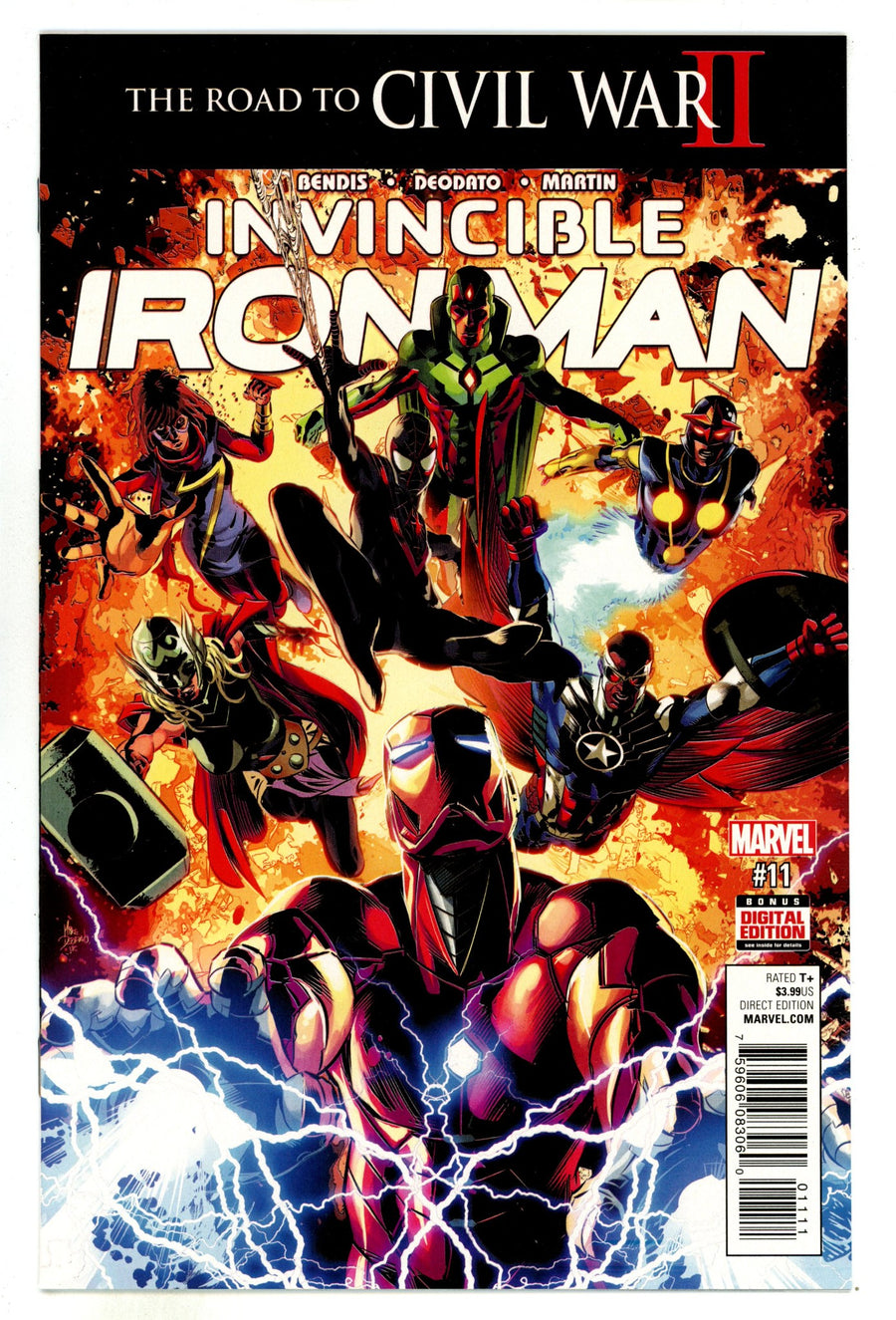 Invincible Iron Man Vol 2 11 High Grade (2016) 