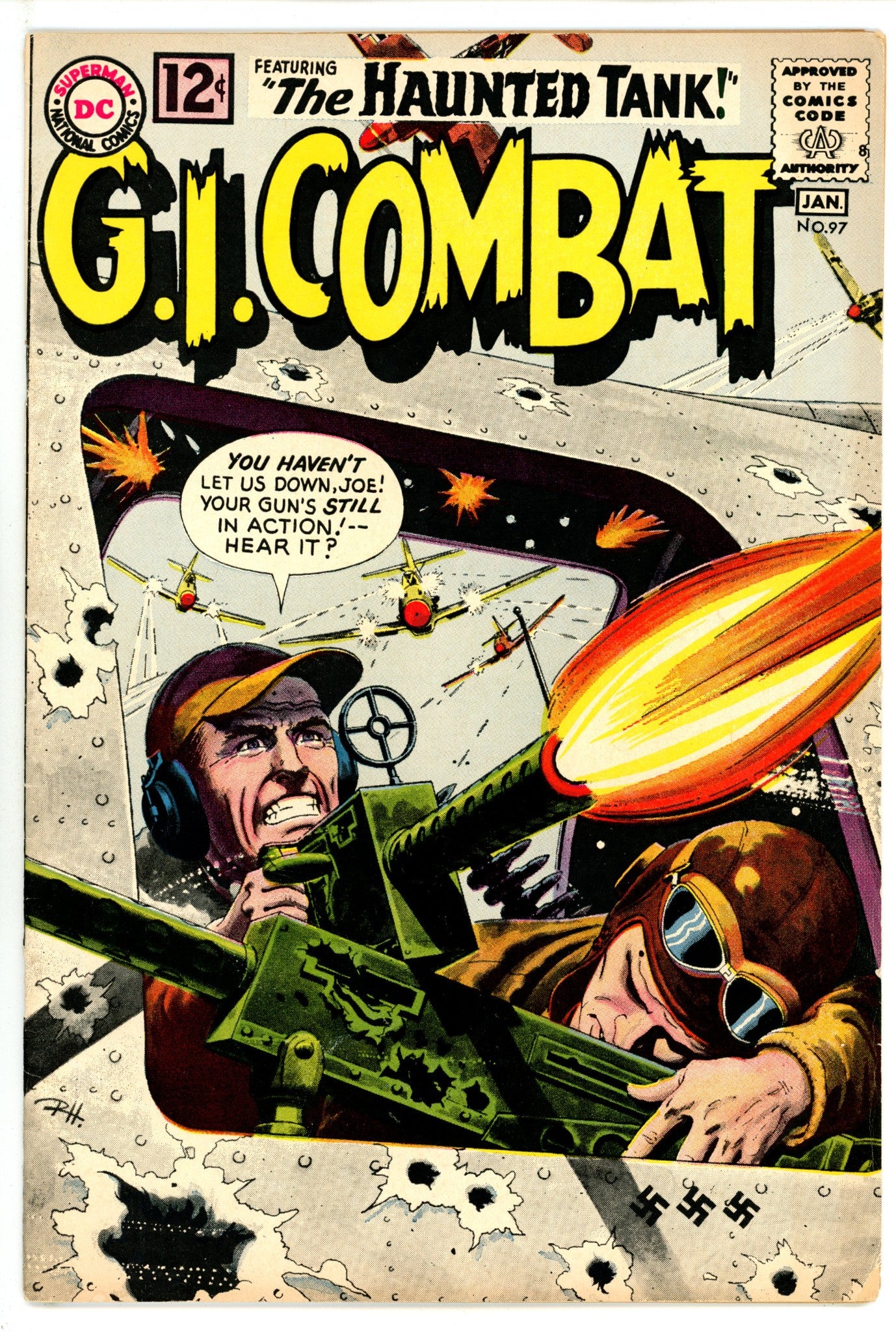 G.I. Combat Vol 1 97 VG+ (4.5) (1962) 