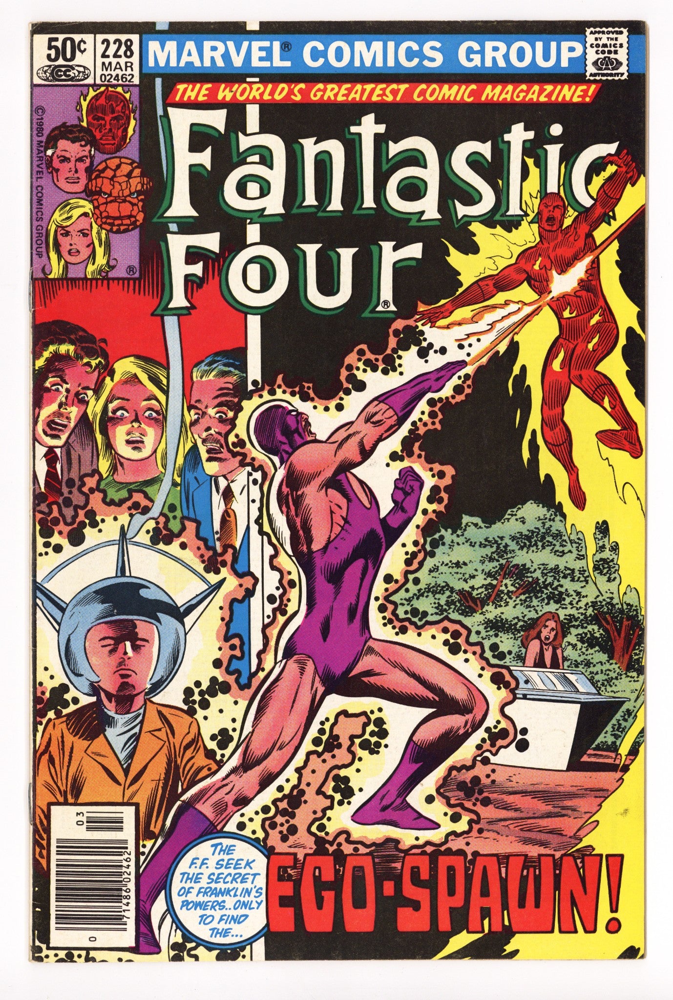 Fantastic Four Vol 1 228 Mid Grade (1981) Newsstand 