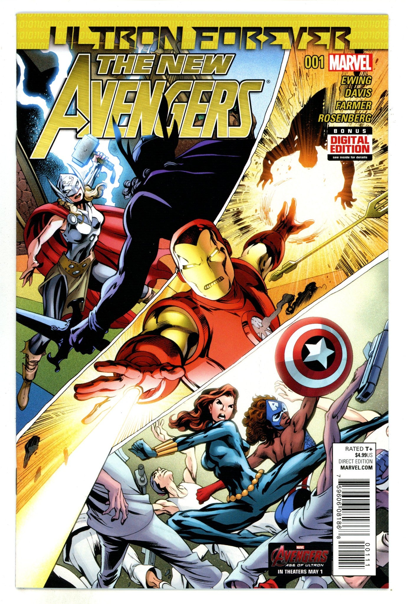 New Avengers: Ultron Forever 1 High Grade (2015) 