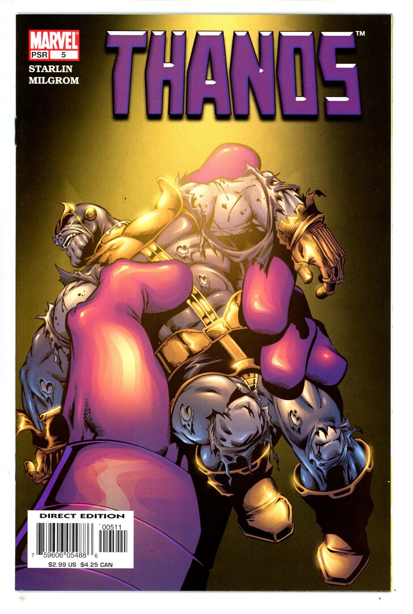 Thanos Vol 1 5 High Grade (2004) 