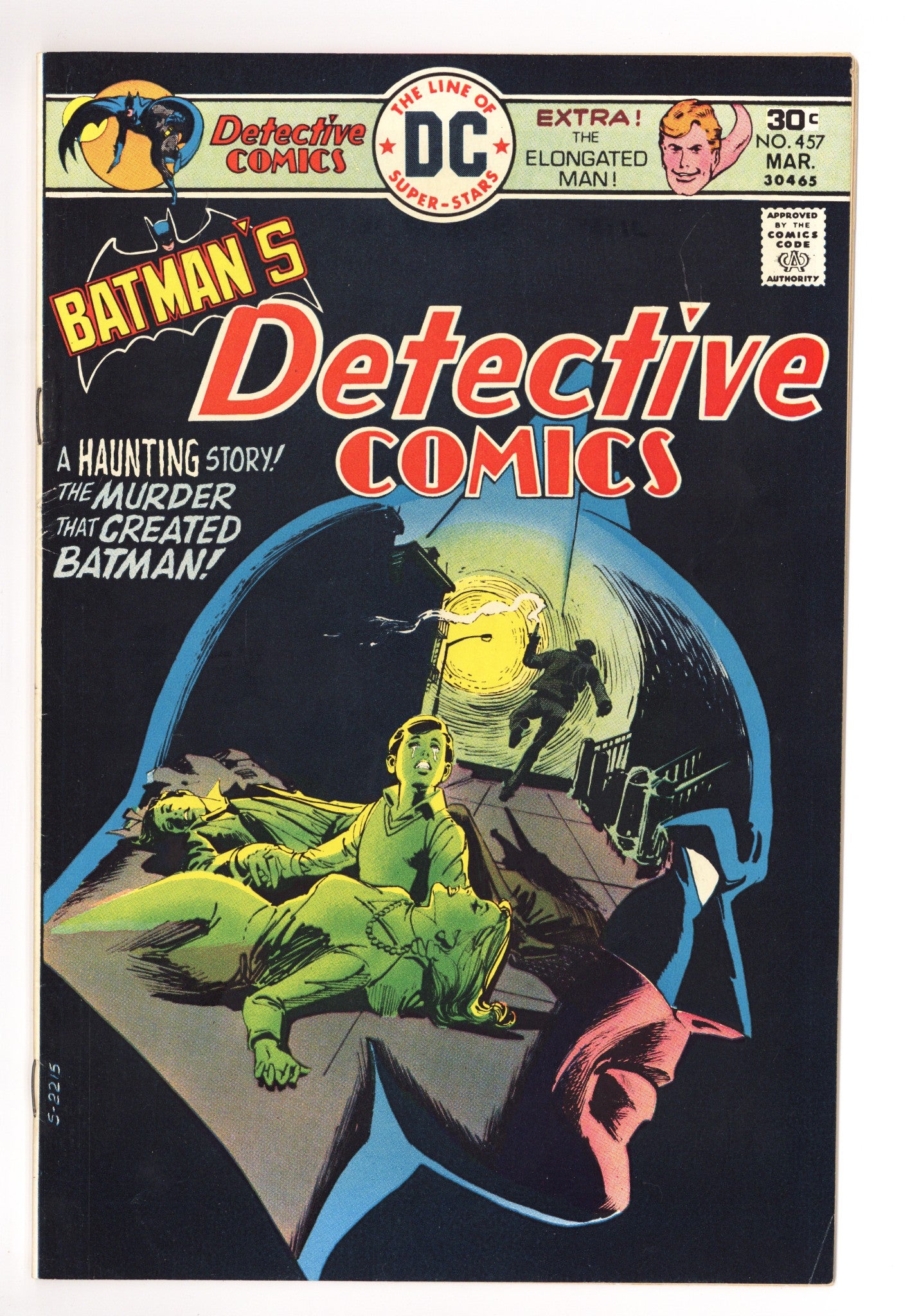 Detective Comics Vol 1 457 VF- (7.5) (1976) 